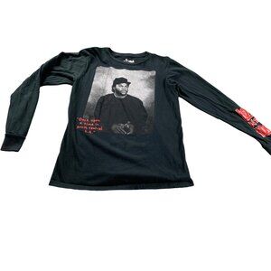 Boyz N The Hood Womens Small Black Ice Cube Long Sleeve Shirt Once Upon A Time